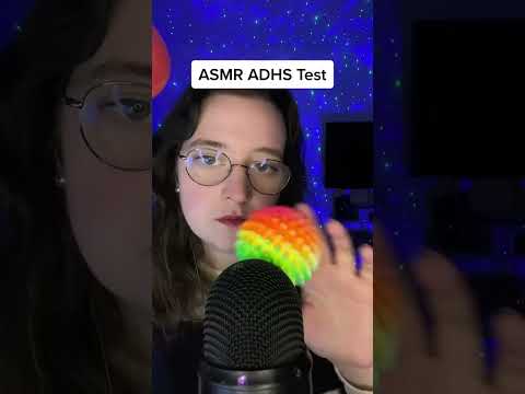 ASMR ADHS Test #shorts #asmrshorts #asmr