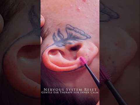 Ear Cleaning & Massage to Calm the mind