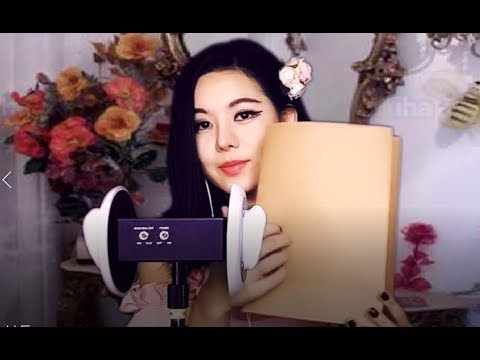 眠い音 asmr 日本語 tapping  封筒 ビニール タッピング 日本語 일본어