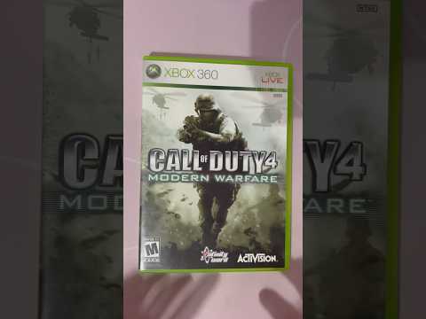 ASMR Tapping On Call Of Duty 4: Modern Warfare #ASMR #Shorts