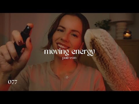 ASMR REIKI to move stagnant energy through your body (follow my instructions)