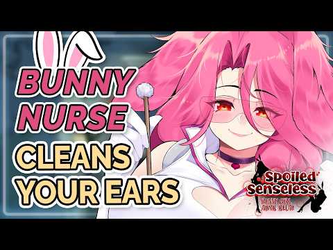 Alien Bunny Nurse Cleans Your Ears! 🐰👽 [Binaural Whispers] [Motherly] [F4A] II ASMR Roleplay