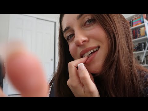 ASMR Applying Random Products on Your Face