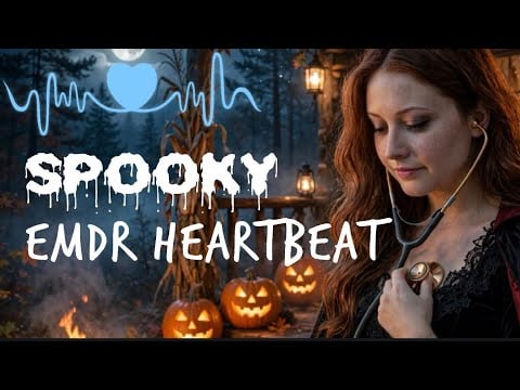 20 Minutes of Spooky Ambience For Cozy Vibes | Bilateral Vampire Heartbeat ASMR