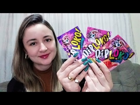 ASMR: PIRULITO QUE ESTOURA NA BOCA (ESTALINHOS INTENSOS NO SEU OUVIDO)