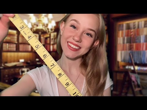 ASMR | Tailor Roleplay🧵(Measuring You, Personal Attention)