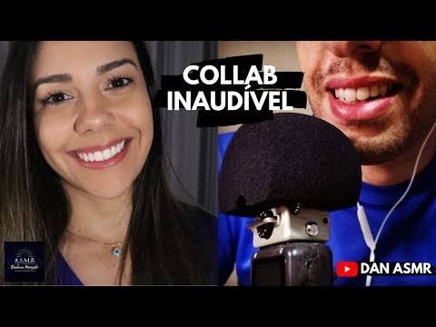 ASMR sons inaudíveis e sussurros. Collab com Bárbara Manzato