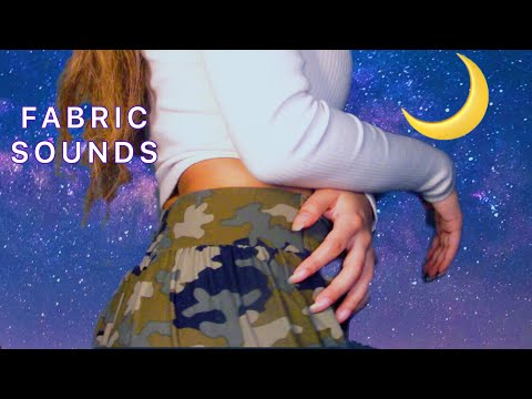 ASMR Tingly Shirt & Pants Scratching (FABRIC SOUNDS)