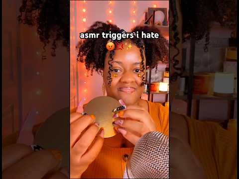 asmr triggers i hate 😡💢✨ #asmr #shorts