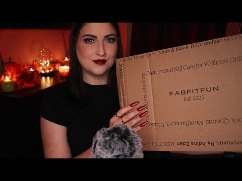 ASMR Cozy Fall Unboxing 🍂😌