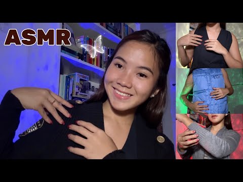 ASMR | FAST FABRIC SCRATCHING 👚 [4 Tops]