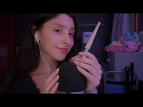 ASMR BRAIN MELTING MIC TRIGGERS 🤍☆☁️ ꩜