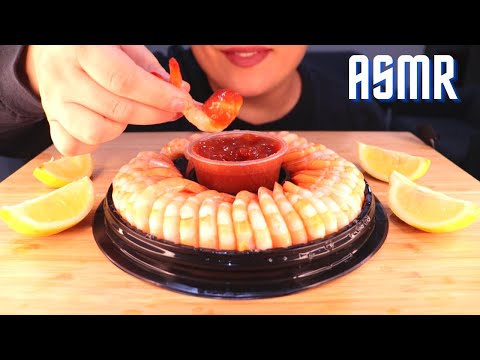 ASMR SHRIMP COCKTAIL MUKBANG 먹방 (EATING SOUNDS) LITTLE WHISPERING | Mandy Foods ASMR