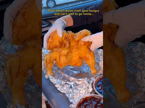 When Asian mom gets hungry and can’t wait to go home… #food #eating #mukbang