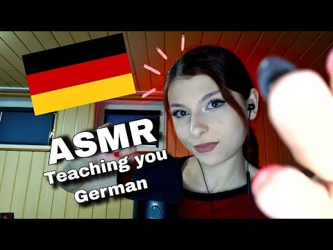 ASMR Teaching you German