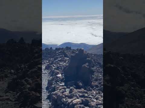Volcano el Teide viewpoint whispered #travelasmr #ASMR #tenerife #teide