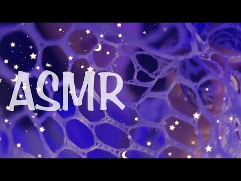 ASMR SPIDERWEB HELPS YOU TO SLEEP 😴 💤 ( sleep aid+mouth sounds+loft asmr+eye cleaning+visual tingls)