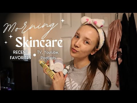 ASMR| Skincare Routine + Recent Favorites Ramble (TV, Youtube, Podcasts)