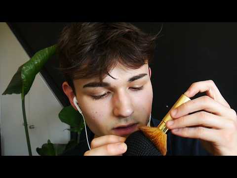 Deep ear canal penetration (ASMR - Brushing on microphone)