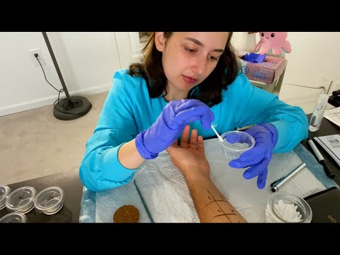 ASMR| Allergy Testing and Skin Assessment  (Real Person, Soft Spoken)