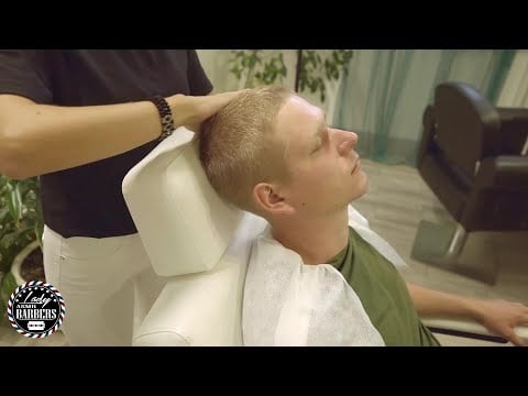 Gentle Tranquility ASMR Massage by Barber Lady Irene for Men