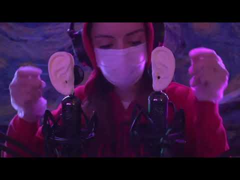 30 Min ASMR Ear Cleaning 👂 Latex Gloves, Fluffy Ear Pick & Muffled Mask Sounds Deep Relaxation