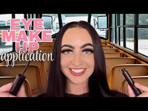 [ASMR] Doing Your Makeup On The Bus 🚌💄(You're Grounded) | Soft Spoken