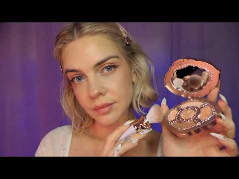 ASMR | je me maquille comme une princesse ✨ pour t’endormir