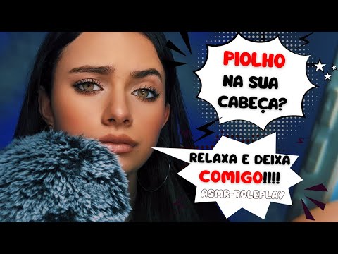 TIRANDO OS PILHOS DA SUA CABEÇA - ASMR ROLEPLAY | YasASMR_