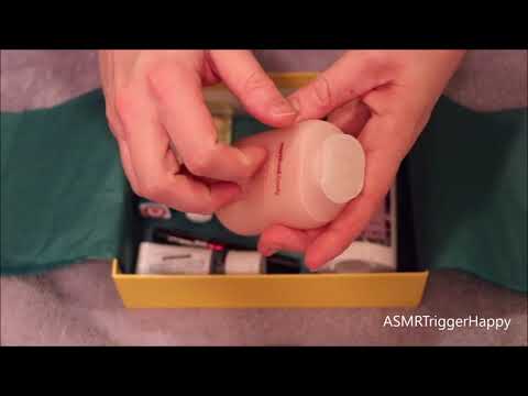 Unboxing Target Beauty Box #1 (ASMR) (Binaural)