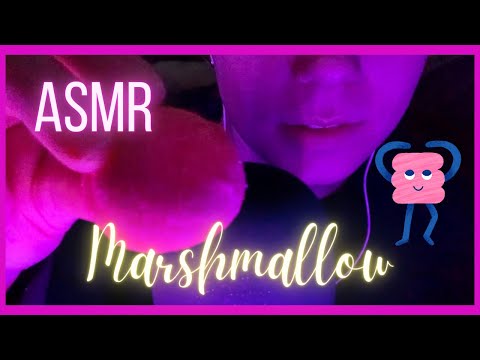 ASMR - Eating Marshmallows 😋 (Soft, Fluffy, and Satisfying Sounds)