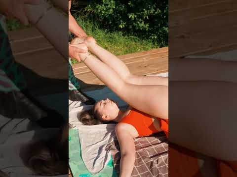 Healing stretching and chiropractic for Anna #stretching