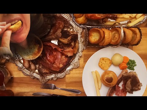 ASMR Eating my Harry Potter Feast