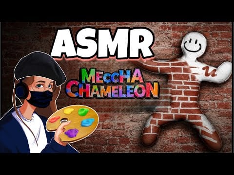 ASMR Français • JE T’ENDORS SUR MECCHA CHAMELEON ! 🎨😴 (chuchotement très proche du micro) 