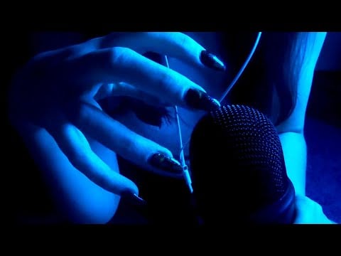 ASMR | Scratching Microphone 💙 (No Talking)