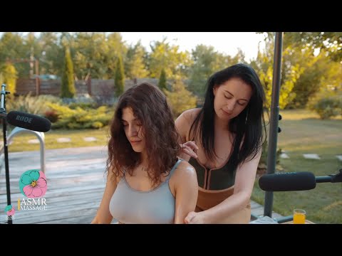 ASMR Massage in a Sunlit Clearing