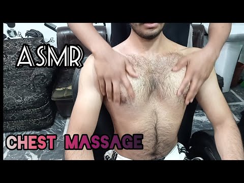 World's Best chest Massage ASMR🤩💆‍♂️ Full relaxing Lahori barber 💈