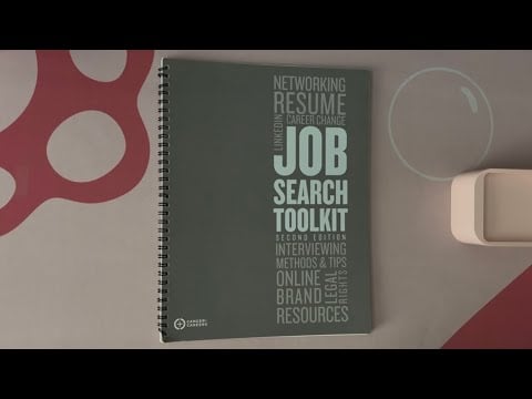 ASMR Tapping On A Job Search Toolkit | No Talking