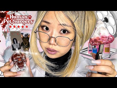 The HUMAN PET Hospital🏩 Which Pet will YOU be for MONEY💰❓ EP 1 (Educational🧬)