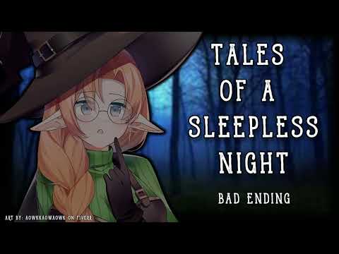 ASMR | Tales of A Sleepless Night [Bad End] | Soft Spoken & Layered Binaural Whispers