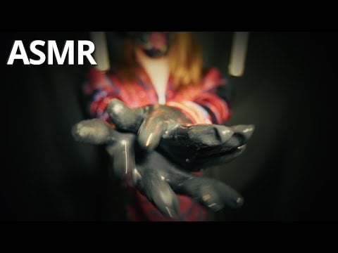 Rave Costume, Matte Latex Gloves ASMR