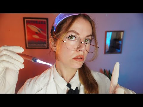 ASMR EXAMEN NERVIOS CRANEALES ASTRONAUTA roleplay español