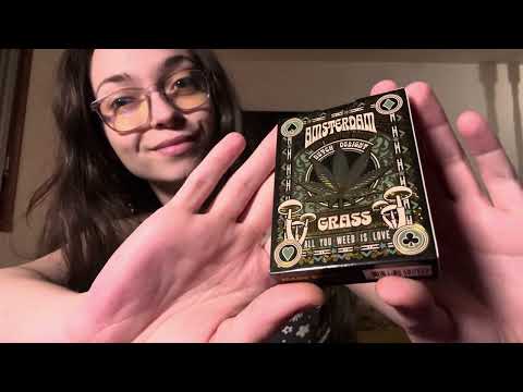 ASMR Opening & Shuffling New Deck Of Playing Cards for Deep Sleep