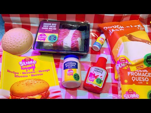 ASMR Making a Slime Burger (Whispered)