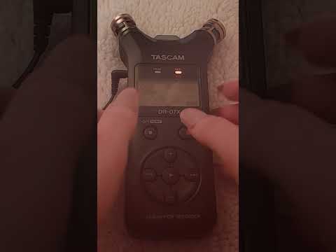 Tapping on my Tascam with long nails 💅😴
