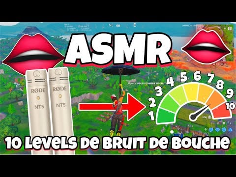 ASMR Français • 10 LEVELS DE BRUITS DE BOUCHES INTENSES ! 👄😴