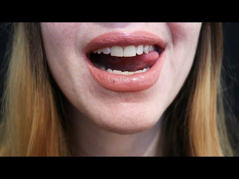 ASMR VERY CLOSE UP WHISPERING W/ LIPSTICK