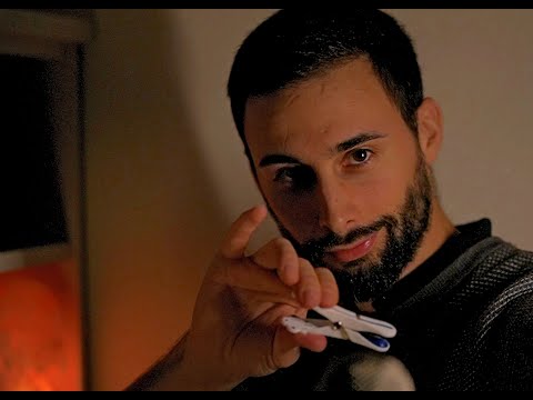 ASMR Fast Hand sounds/ASMR whispers in Spanish 🙌✨