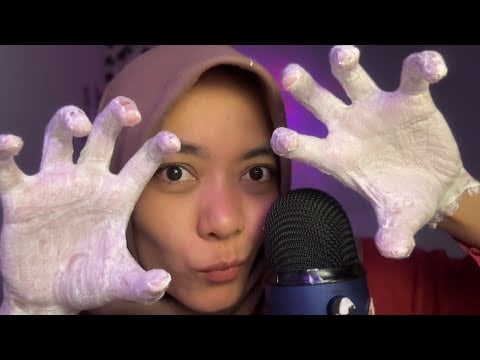 ASMR Handsound, Lotion 🧴 — Handmovement, Slow Mouthsound
