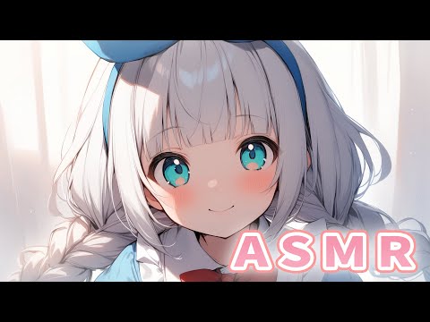 ASMR Gentle Ear Eating For Sleep 💙 (ear licking, kisses)